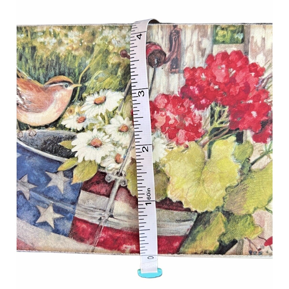 Lang Trinket Box Stars & Stripes Rectangular Hinged Lid by Susan Winget