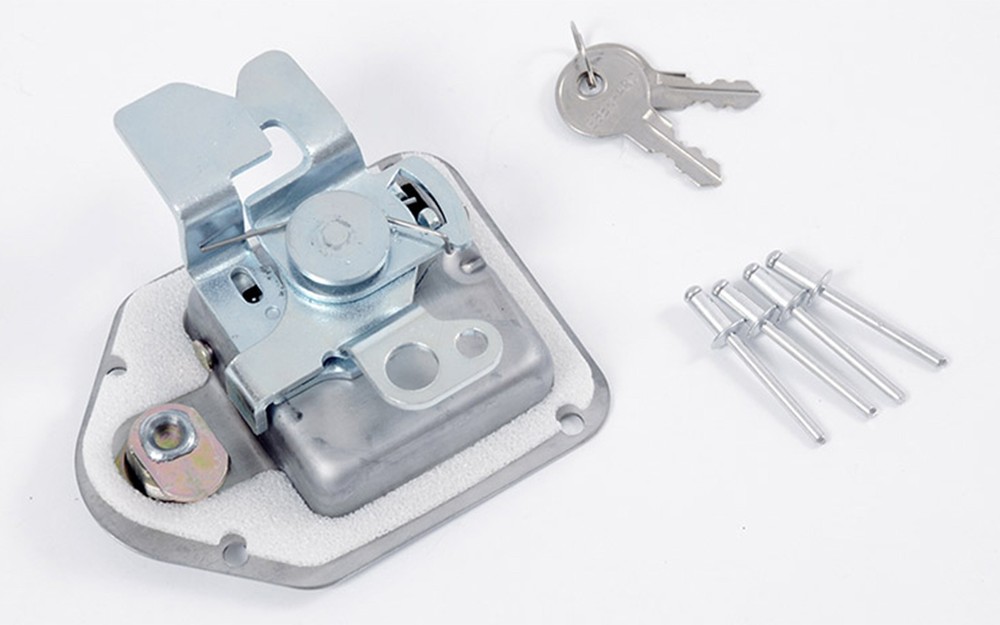 DeeZee Universal Replacement Paddle Handle Latch w/ Keys for Tool Box DZTBLATCH1