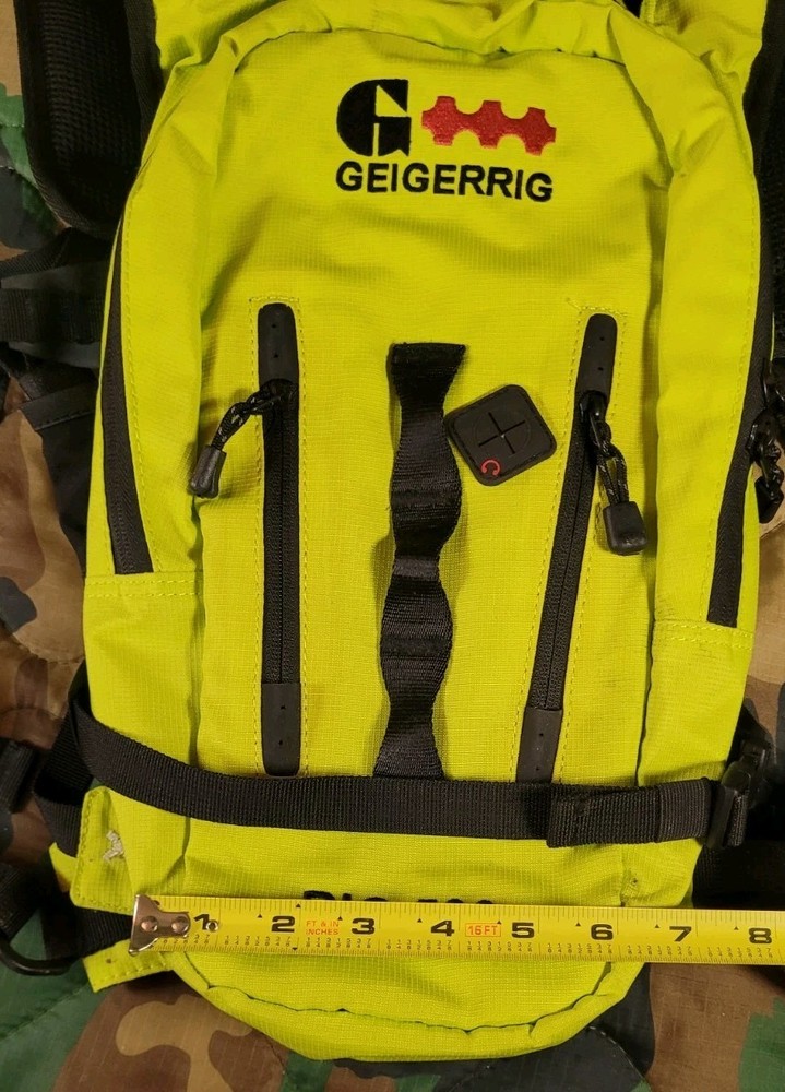 Geigerrig Hydration Pack Neon Yellow