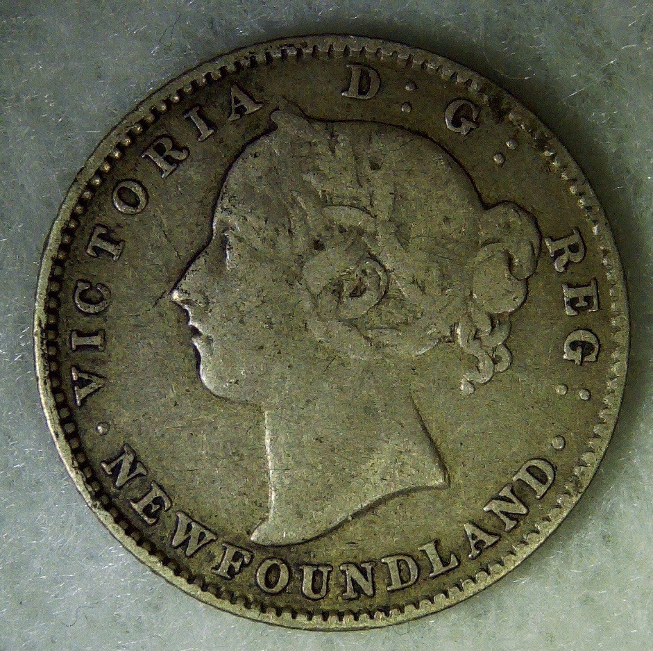1896 Newfoundland Ten Cent 10