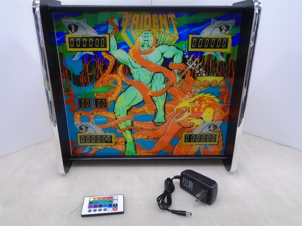 Stern Trident Pinball Head LED Display light box