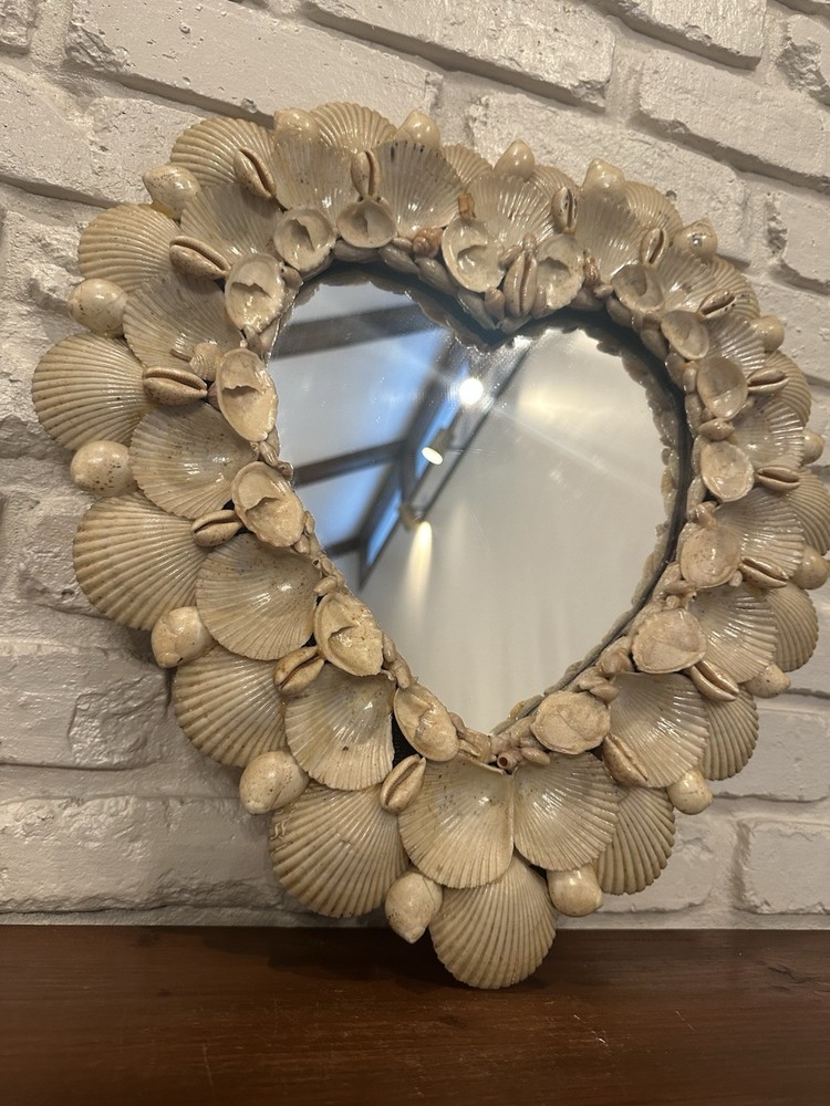 Handmade Shell Mirror ~ Vintage from Mexico