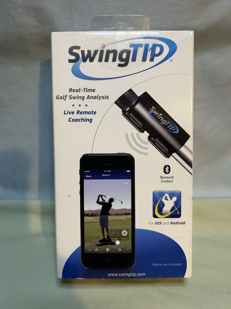 SwingTip Real Time Golf Swing Analysis Live Remote Coaching STP105 Swing Tip