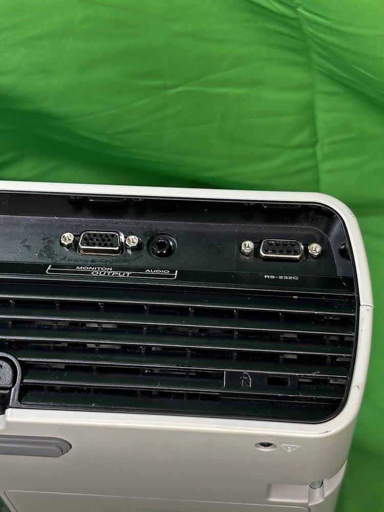 SONY DATA PROJECTOR white W/ Power Cable , Remote & Adapter VPL-EX100 *Tested*