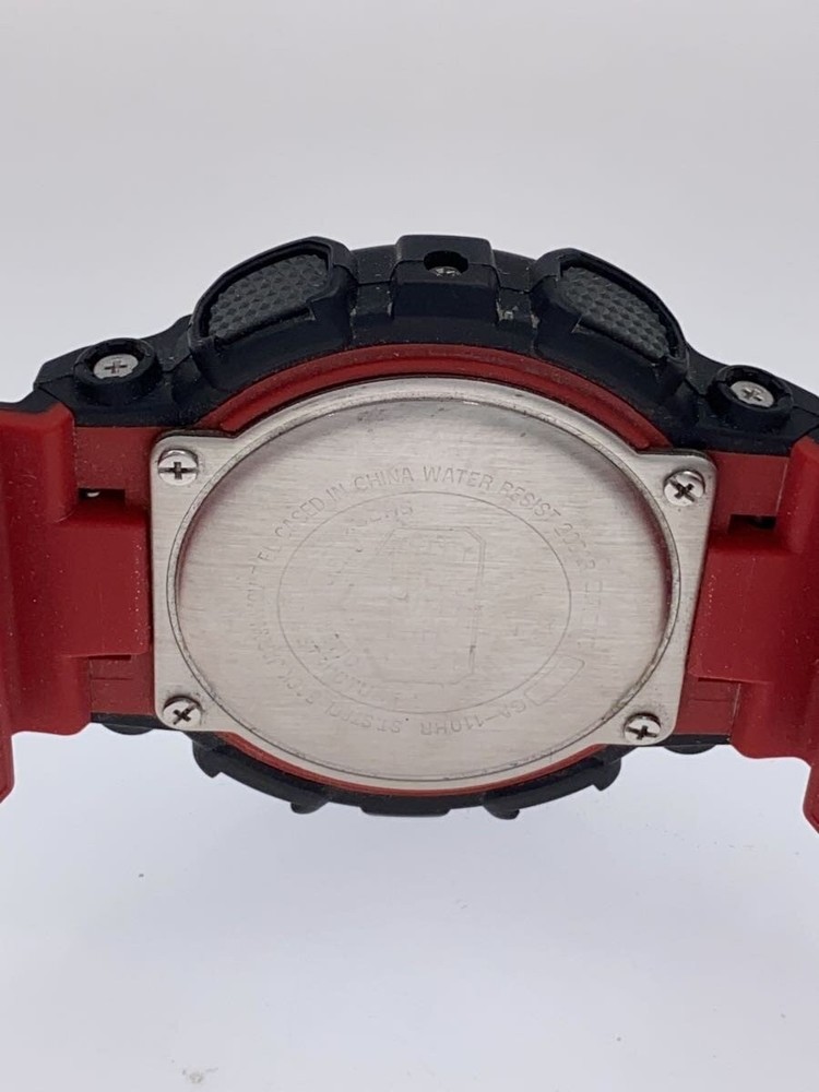 CASIO Quartz Watch G SHOCK Digital Analog Rubber BLK BLK