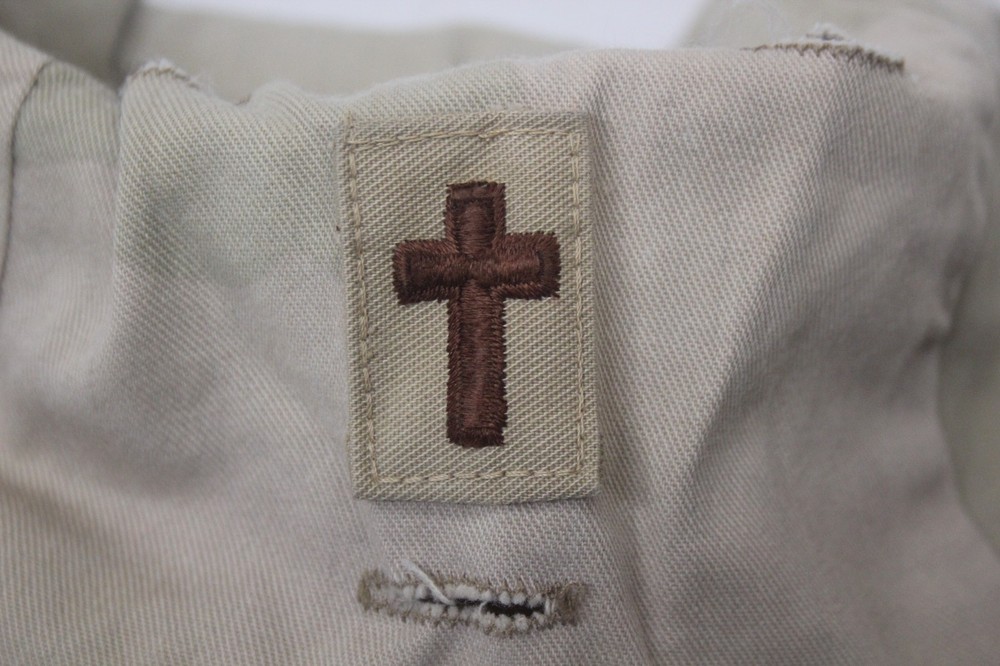 1990s modified helmet cover Chaplain 3rd Infantry MEDIUM GWOT PASGT