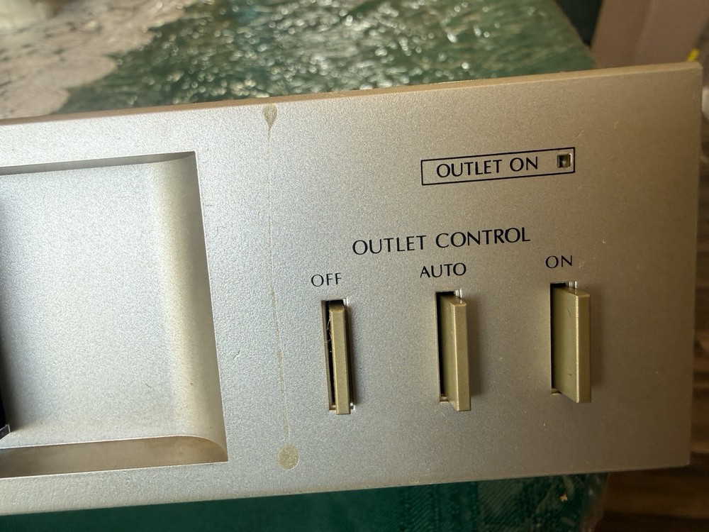 SANSUI AUDIO PROGRAM TIMER MODEL AT-202 Silver