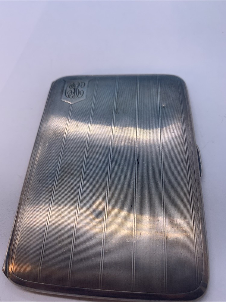 Vintage Sterling Silver Cigarette Case