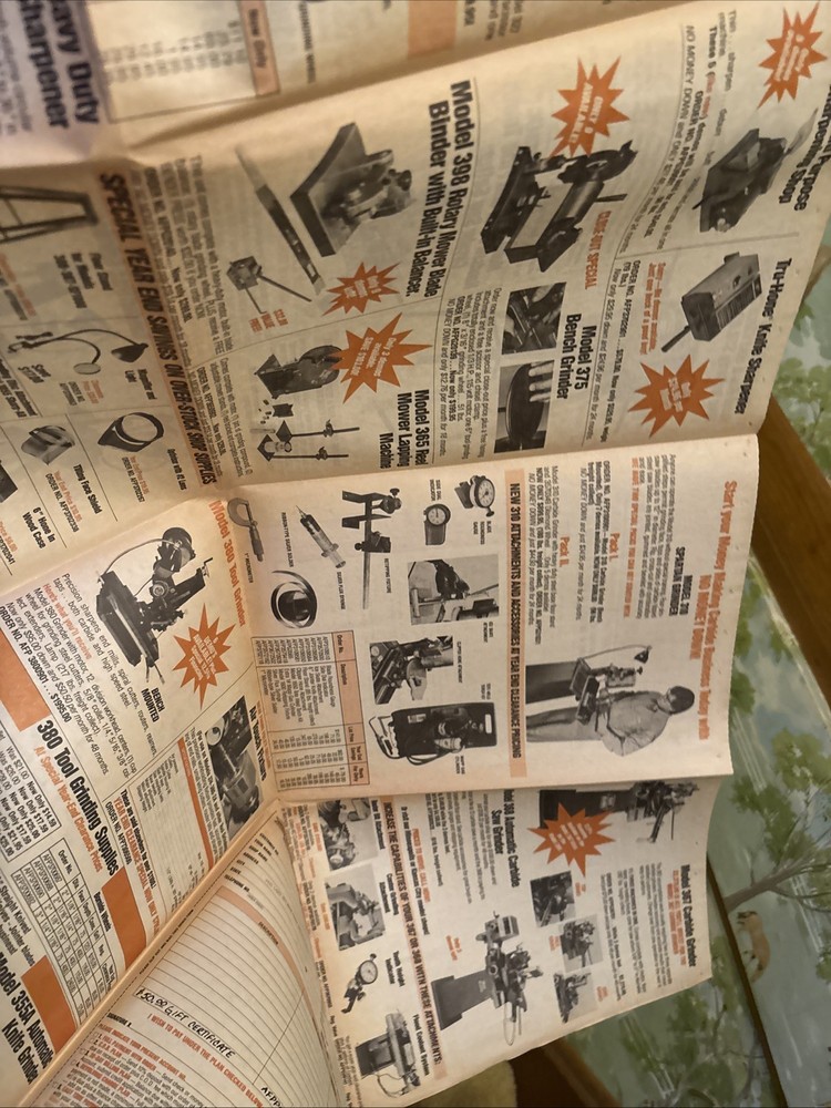 Sharpening Products advertisement, foley belsaw 1987