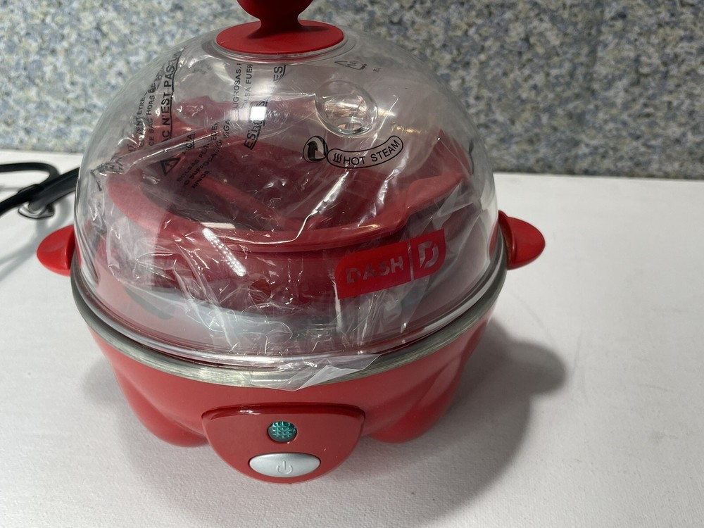 Dash Rapid Egg Cooker: 6 Egg Electric Egg Cooker for Hard Boiled Eggs dec005rd
