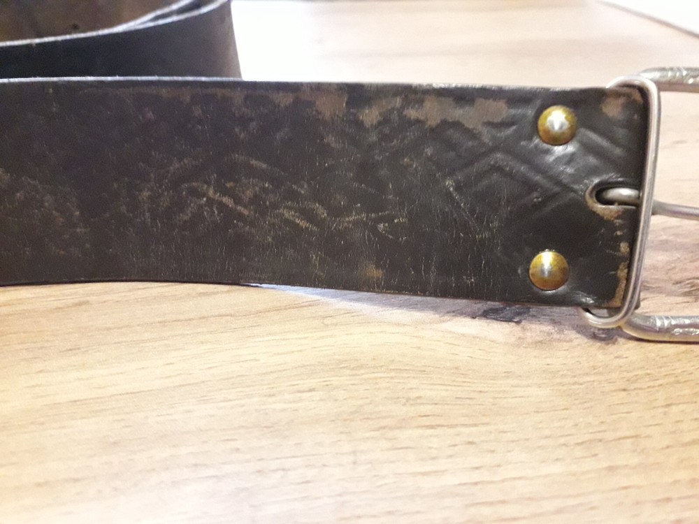 Soviet Leather Belt USSR 1981s