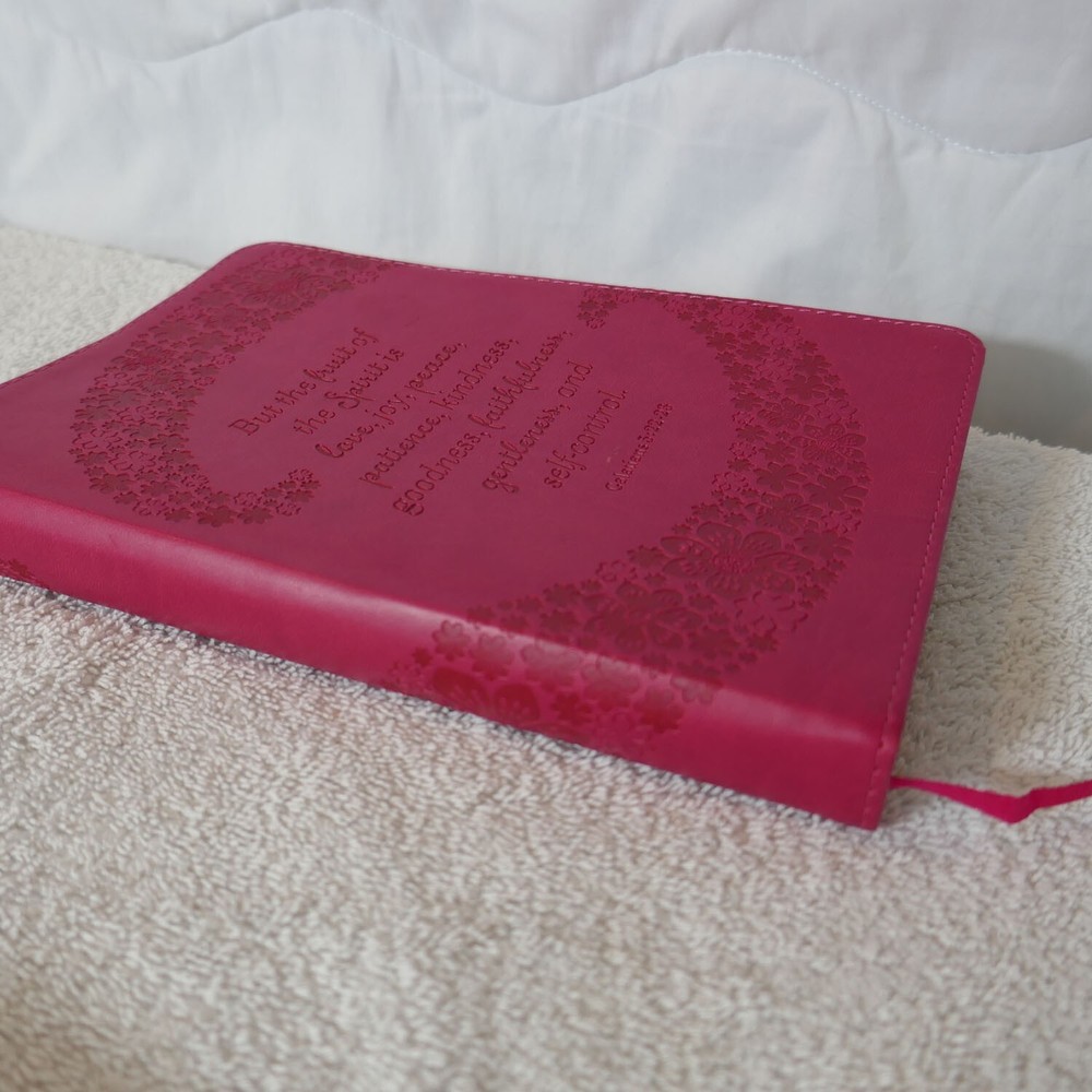 Pink Journal / Notebook - Jer. 29.11 Christian Inspired - Religious Gift