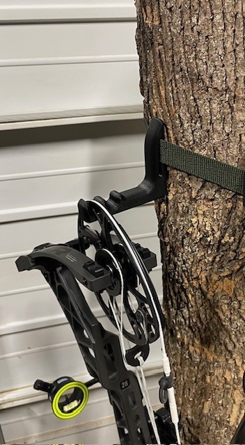 Tree Stand Bow Hanger or Saddle Bow Hanger