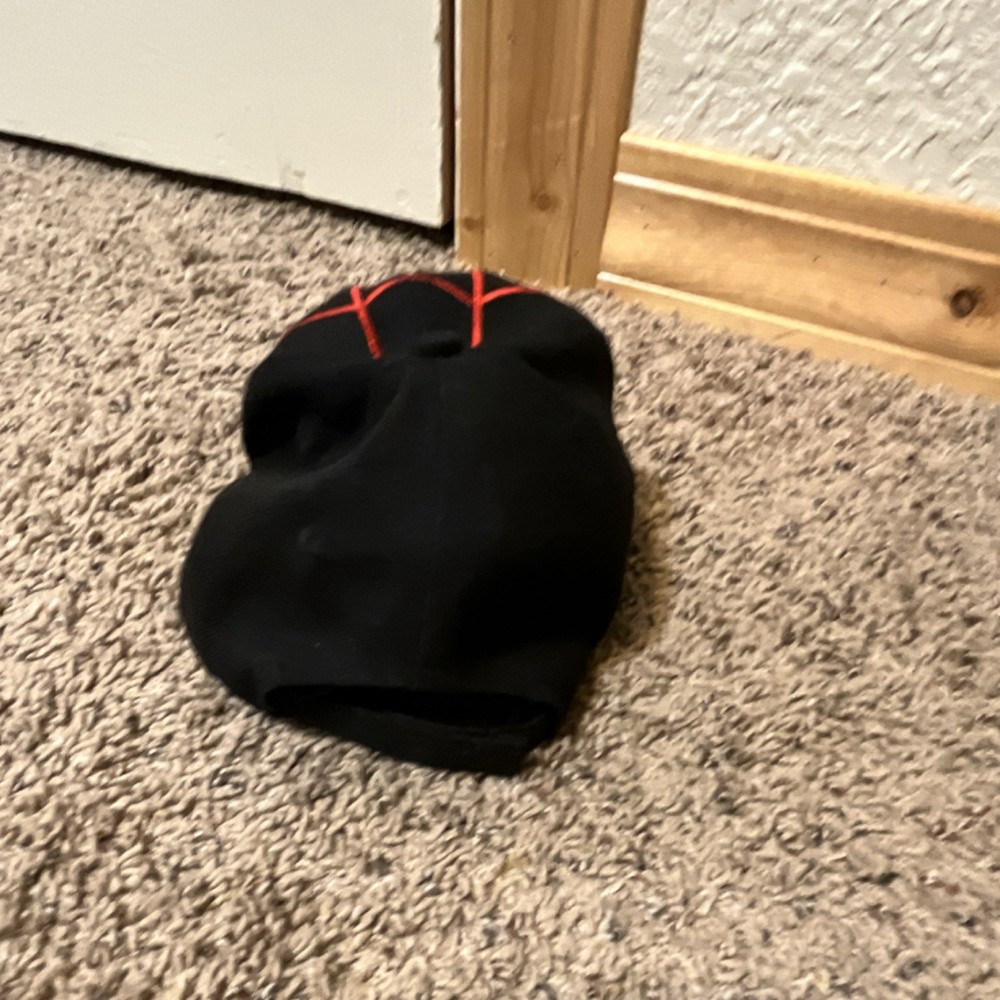 Spider-Man Boys' Black Red Web Baseball Cap Adjustable Embroidered Strap