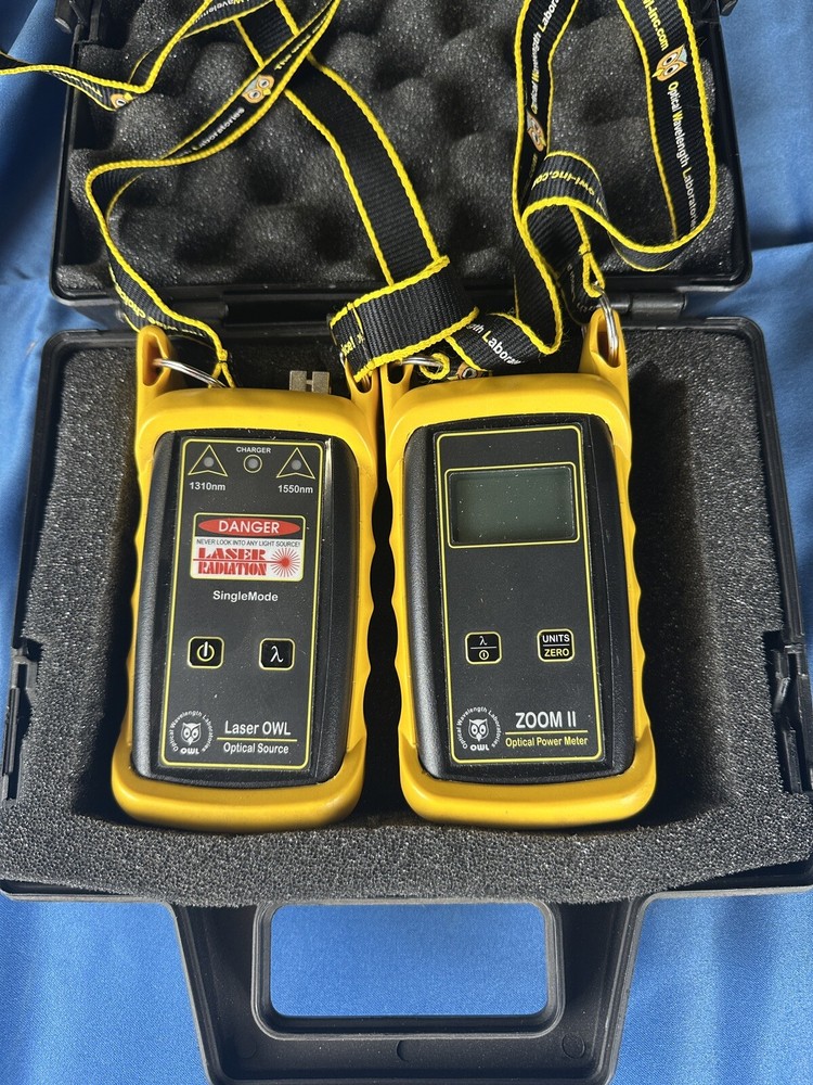 Optical Power Meter & Optical Source- OWL Pre Owned With Case
