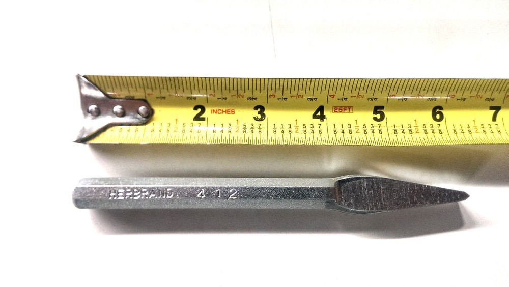 Herbrand 412 3/8" Cape Chisel