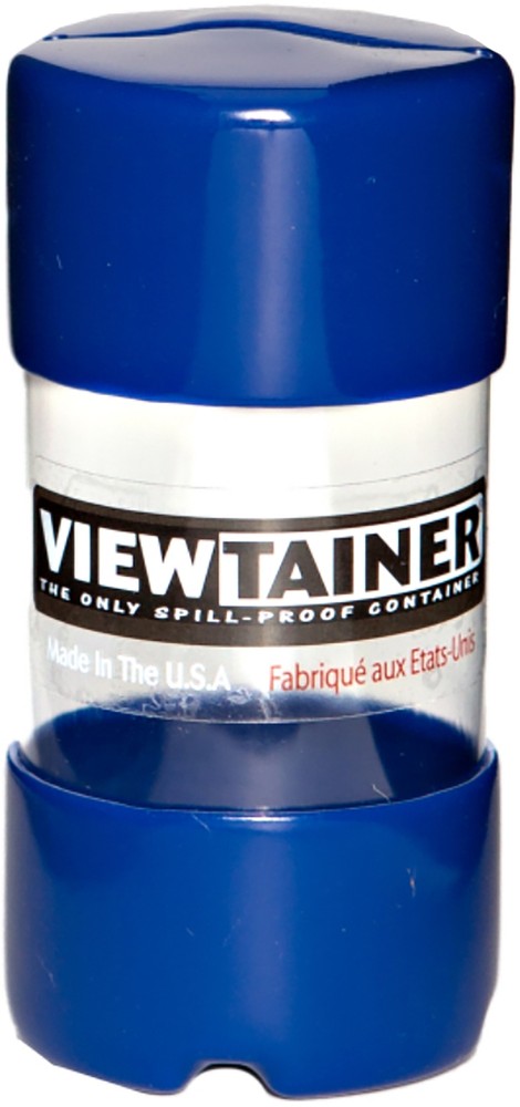 Viewtainer CC24-3 Slit Top Storage Container 2"X4"-Blue