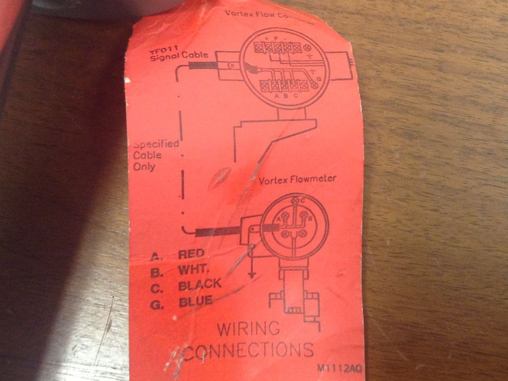 Yokogawa - Model #YF120 - Yewflo Vortex Flowmeter / Element- NEW