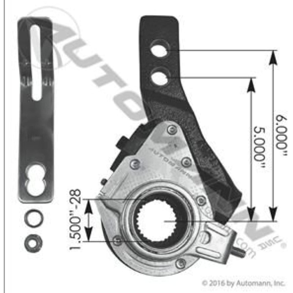 135.2830, Automatic Slack Adjuster - 5" or 6" Haldex Type