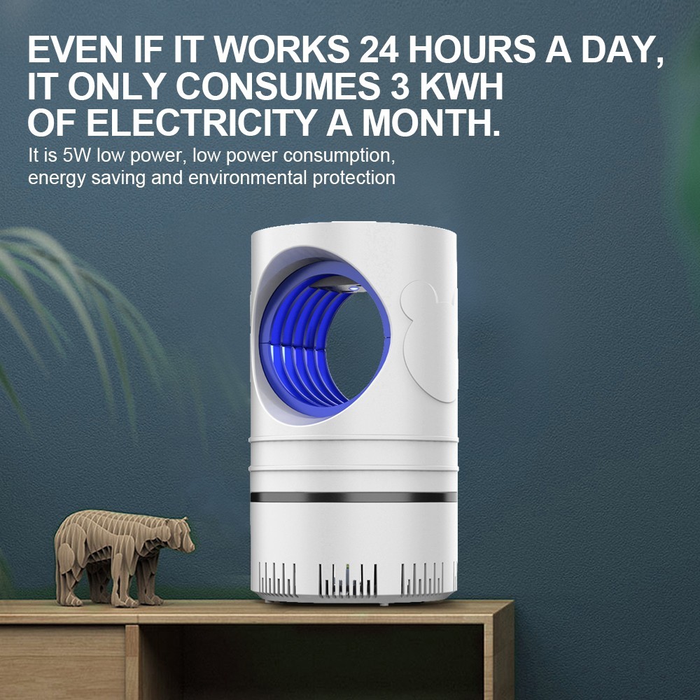 1 PC Electric Fly Bug Mosquito Insect Killer LED Light Trap Control Lamp