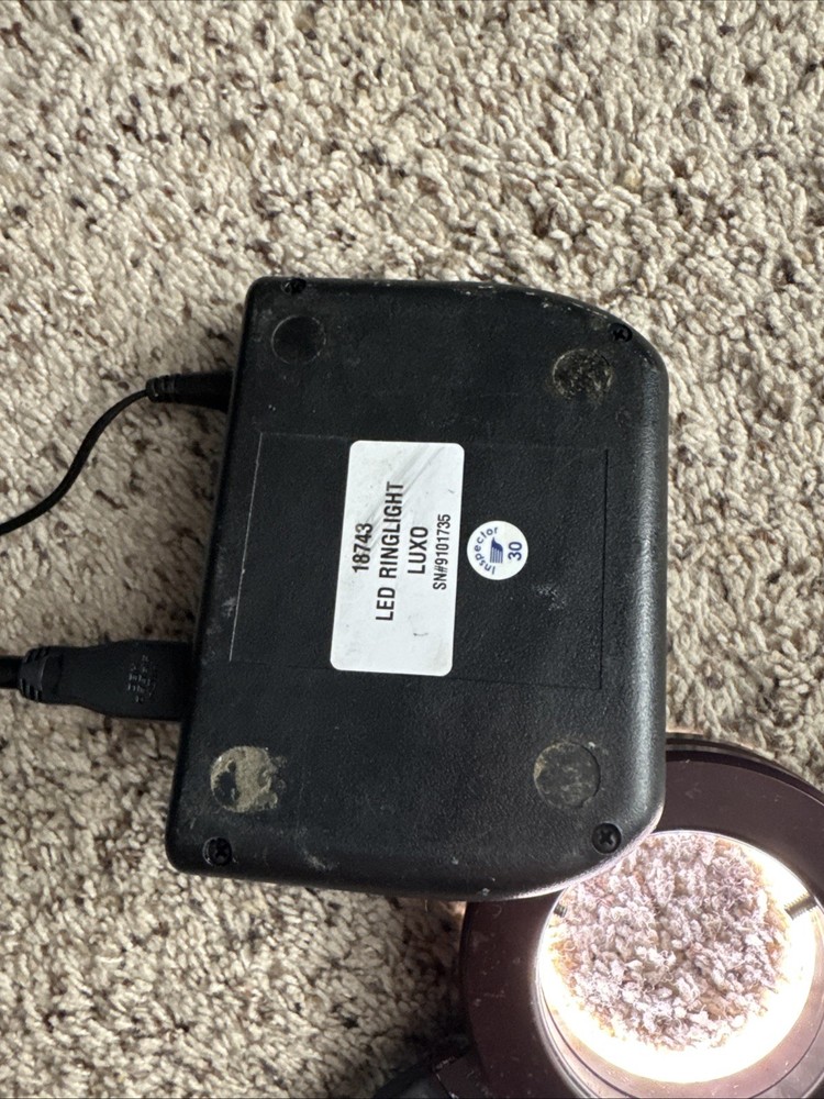 (Works) Luxo Microscopes By Unitron 18743 - Dimmable LED High Output Ring Light