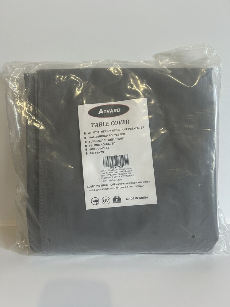 ATYARD Table Cover Gray New