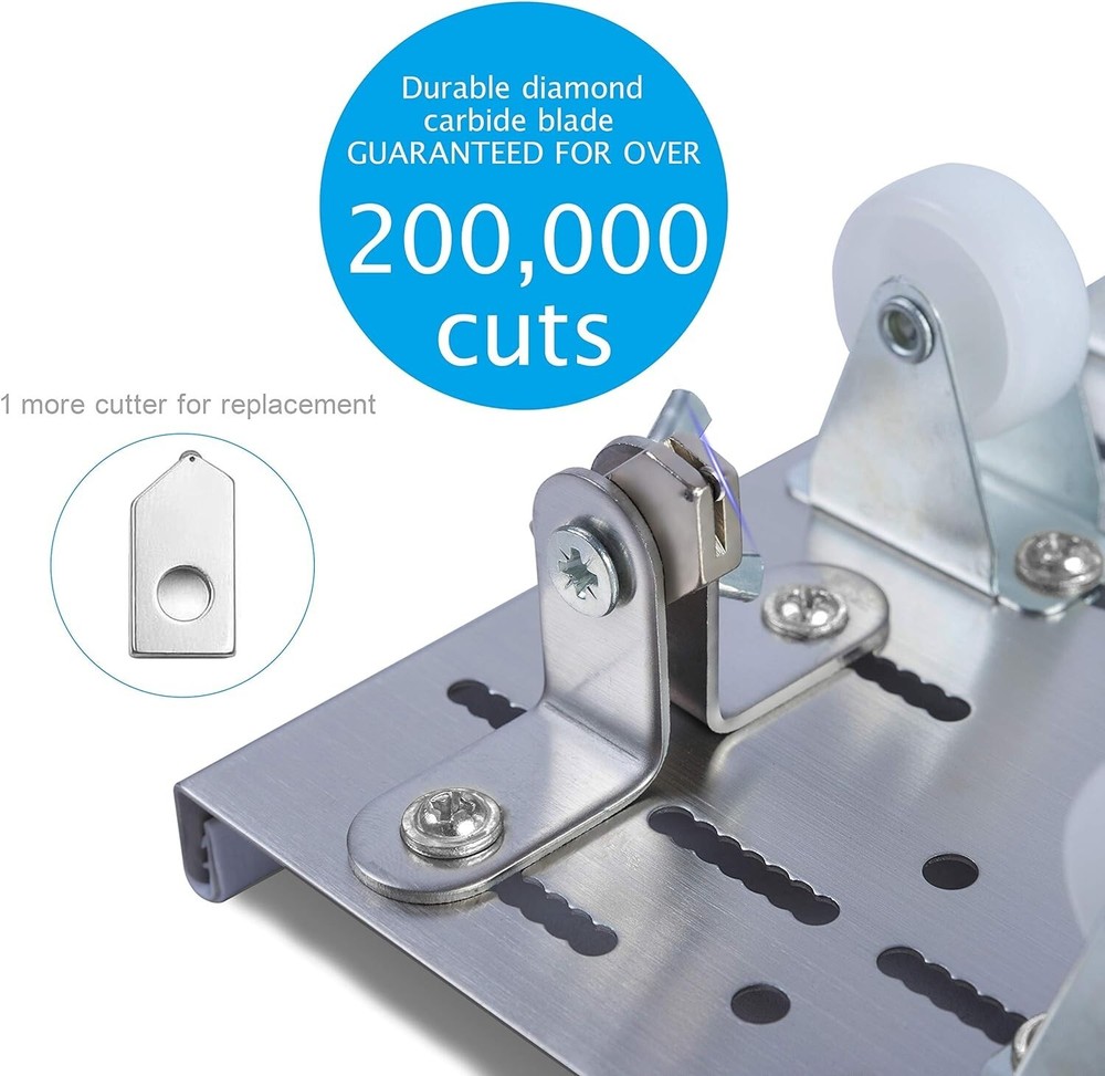 Adjustable Glass Bottle Cutter with Diamond Blade - Ideal for Creative Projects