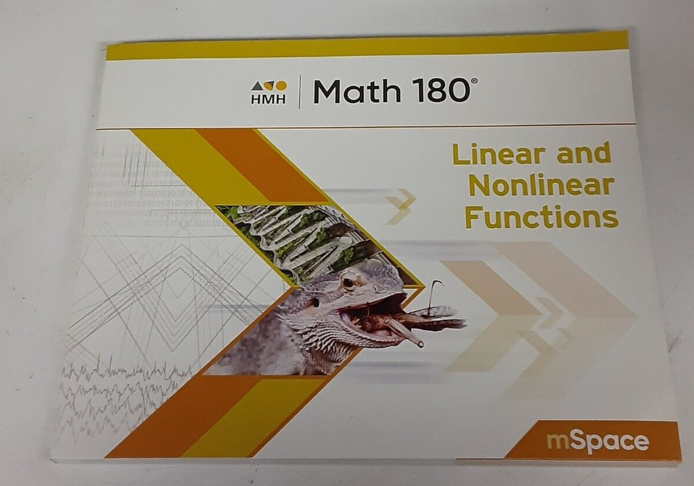 HMH Math 180 Linear and Nonlinear Functions Unused
