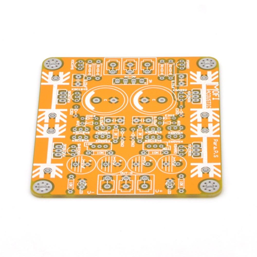 1pc Fully Discrete Parallel A Regulated Power Supply (Dual Rail±5V～±60V)-PCB