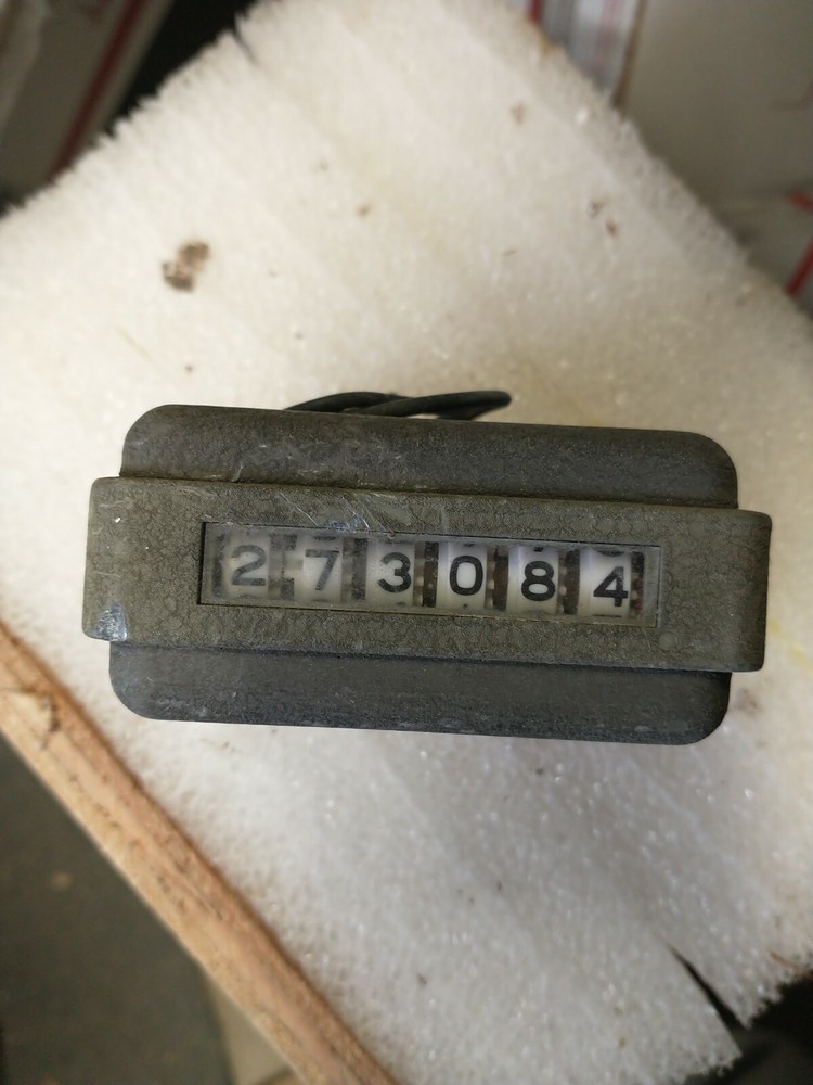 Vintage Veeder-ROOT 6 Digit Counter USA