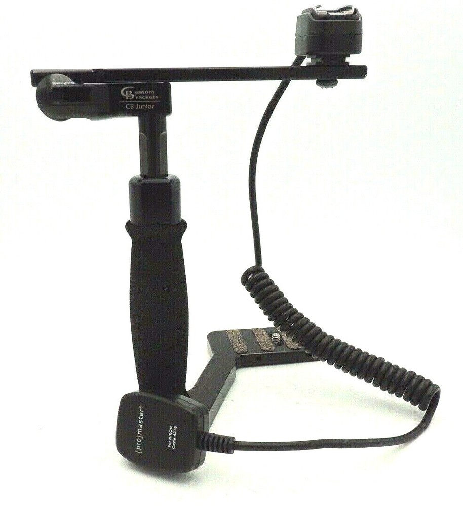 CB Junior Custom Flash Bracket w/ Promaster (N) cable