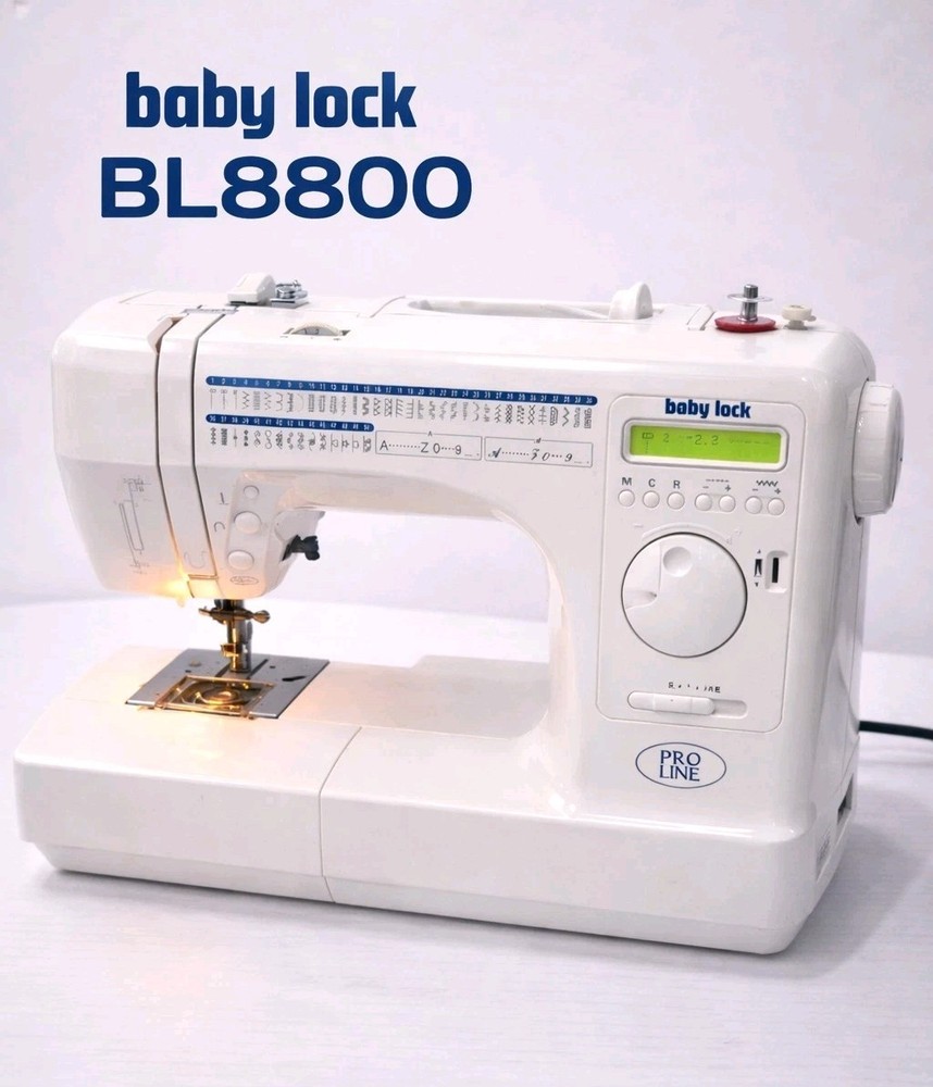 Baby Lock BL8800 Pro Line Sewing Machine Computerized Tested Working + Video