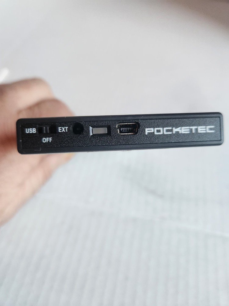 Pocketec Datastor USB 2.0 Portable Hard Drive 80L-10740