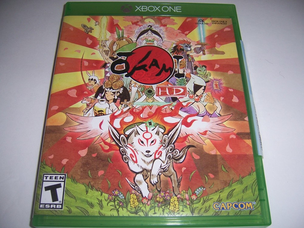 Original Box Case Xbox One XB1 - OKAMI HD