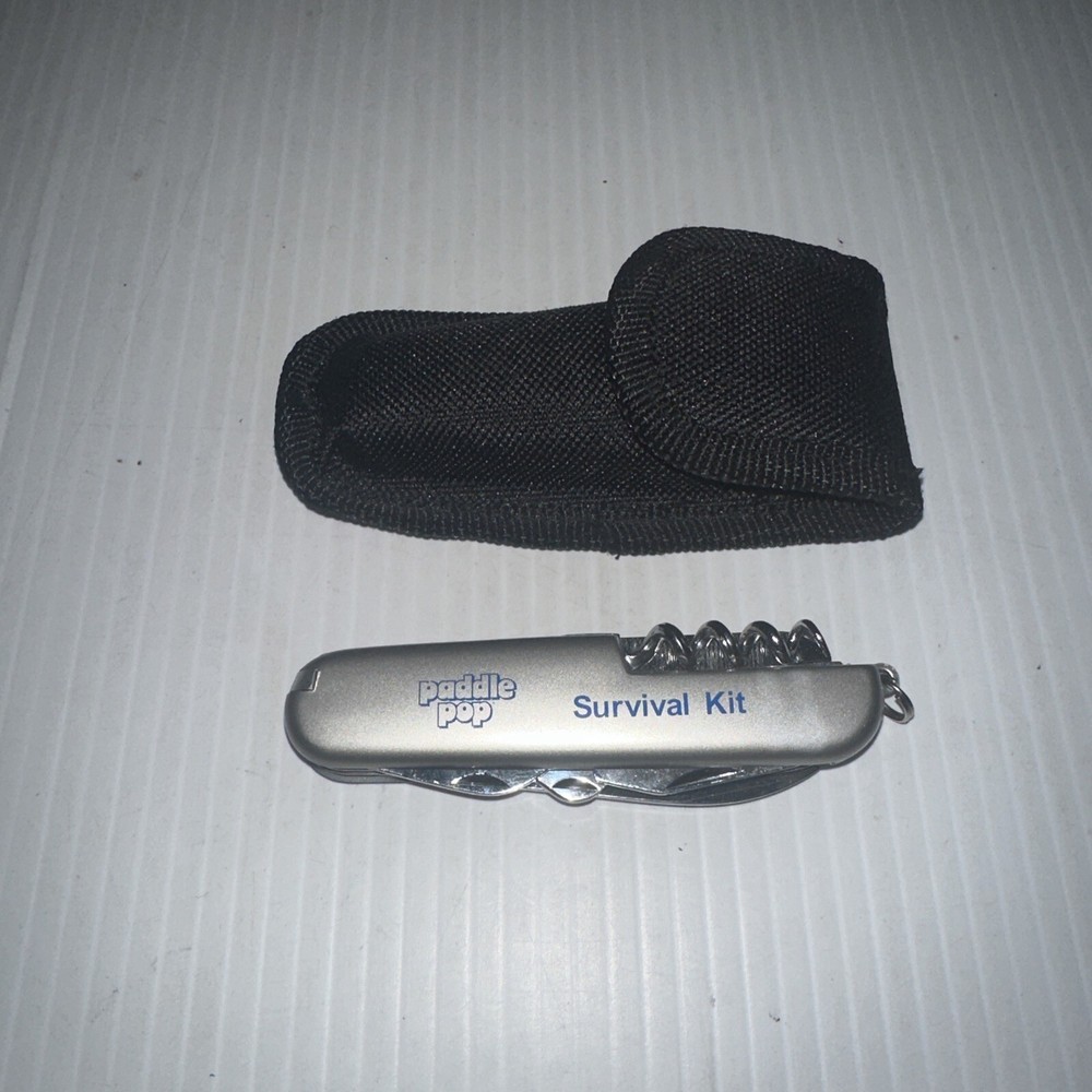Paddle Pop Ice Cream Survival Kit Pocket Knife