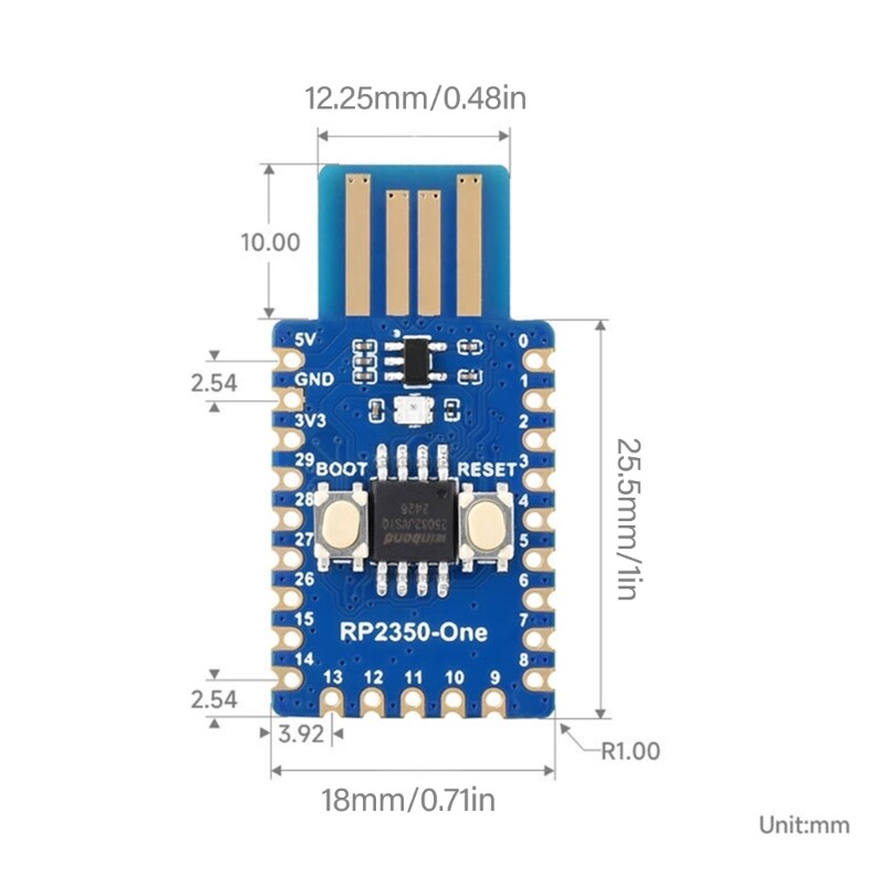 Onboard Temperature Sensor 16 PWM Channels Development Board for IoT Projects