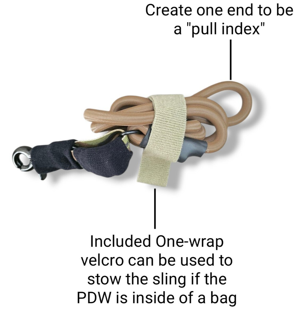 Dynamic Advantage PCC PDW Subgun QD socket, modular single point sling