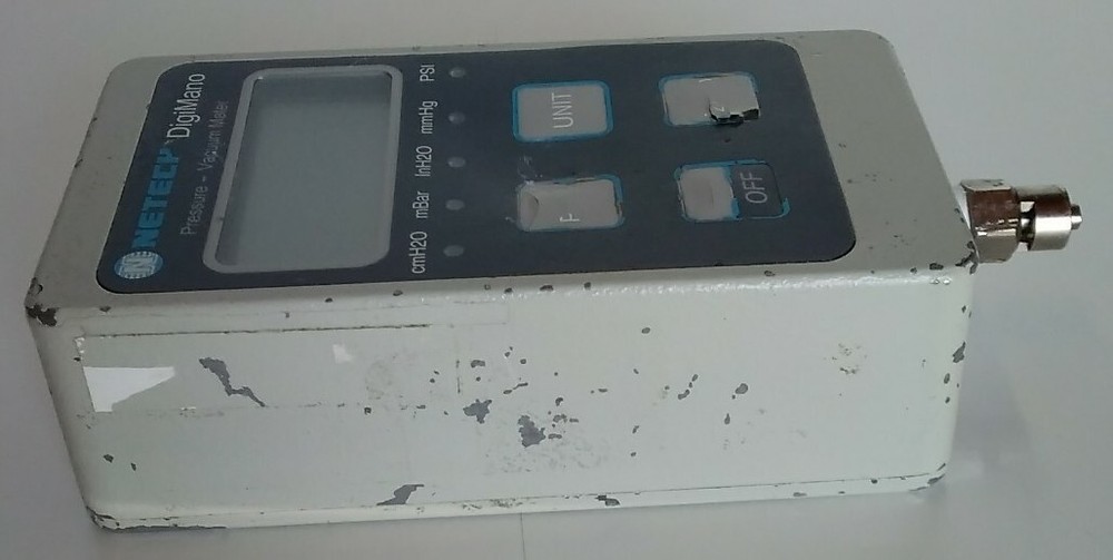 NETECH DigiMano Pressure- Vacuum Meter (Untested)