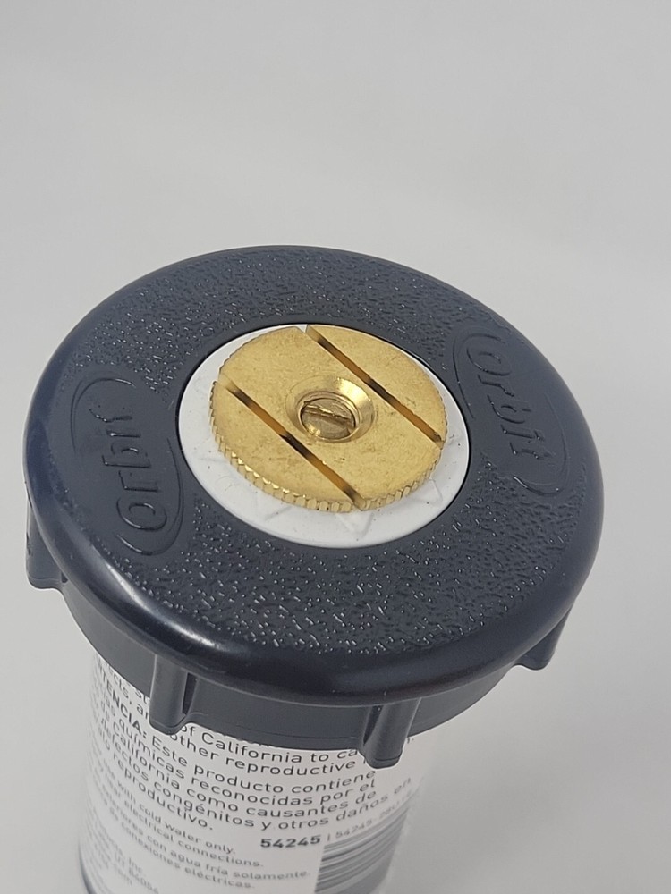 Orbit 2" Pop-Up with Nozzle, 5 x 30 ft, Twin Brass Spray Nozzle, Plastic