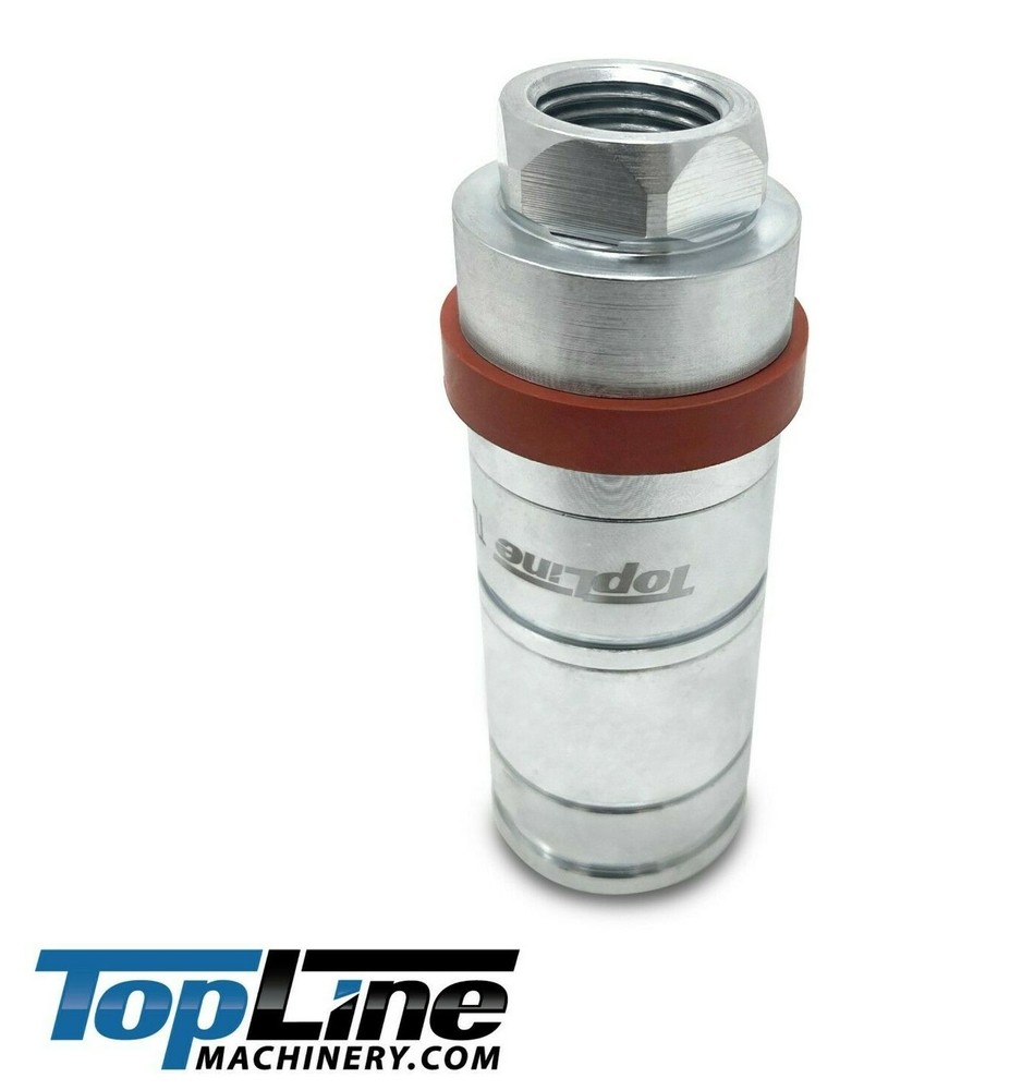 1/2" NPT Ag Female Hydraulic Quick Coupler Push Pull Connect Under Pressure TL97