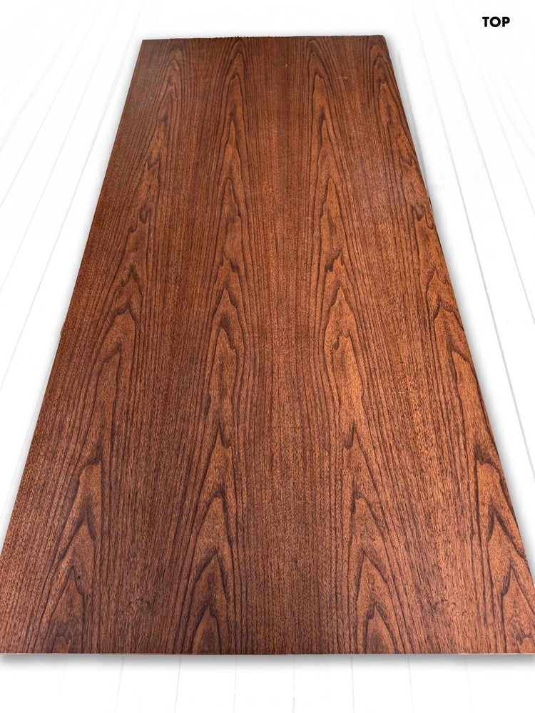 1960s Leopold Mid Century Modern Walnut Executive Desk