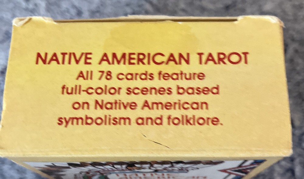 Complete Tarot Deck 1982 U.S. Games Systems Inc. Native American