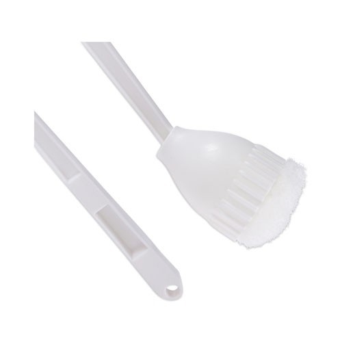 Boardwalk 00170 Cone Bowl Mop, 10" Handle, 2" Mop Head, White, 6/Pack