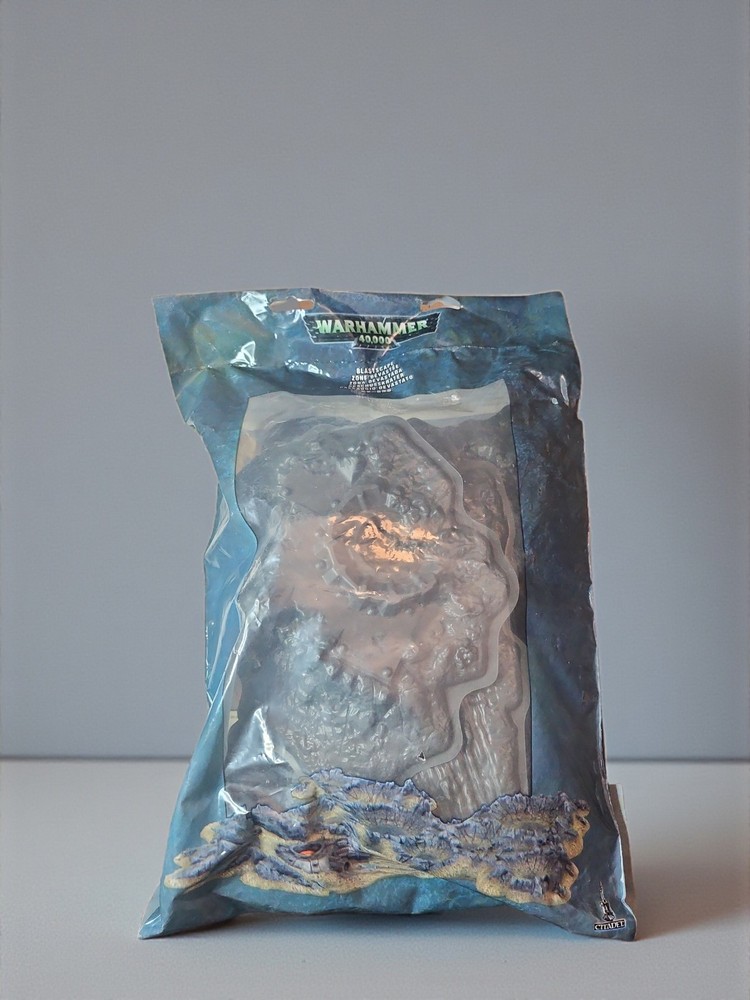 🔥Warhammer 40k Terrain Scenery Moonscape Craters NISB