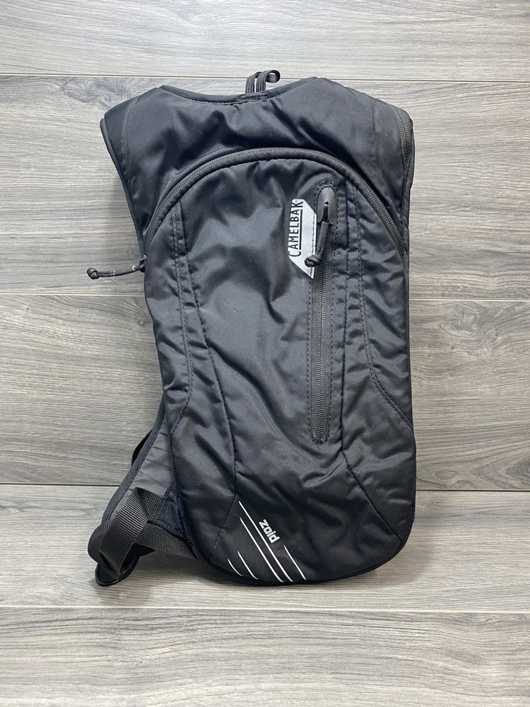 Camelbak Zoid Hydration Pack Hiking Camping Running Black Bag Backpack