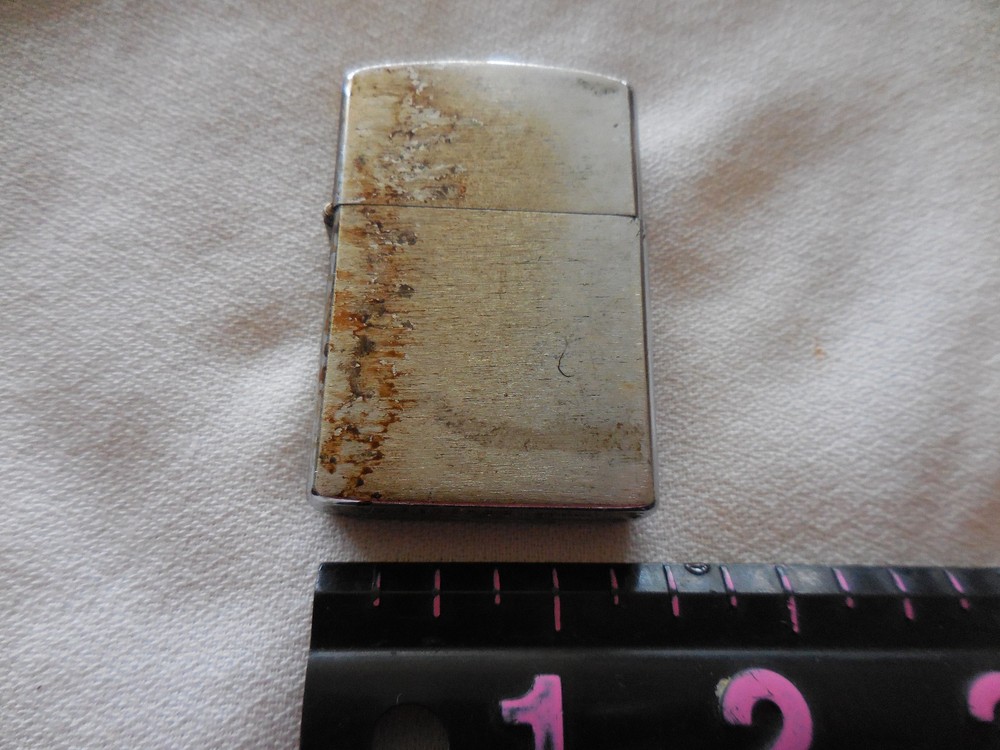 USED SILVER RONSON WIND 11 LIGHTER  MADE IN CHINA.