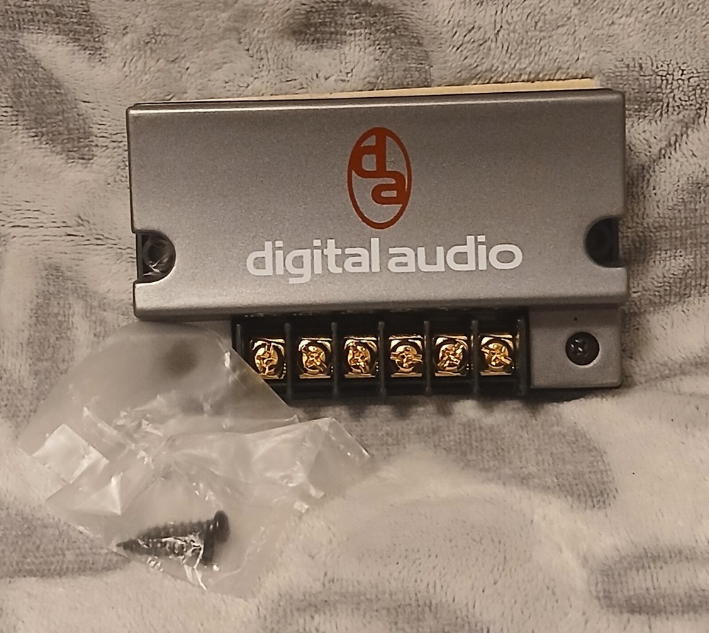 Digital Audio 2 way crossover, woofer and tweeter outputs.