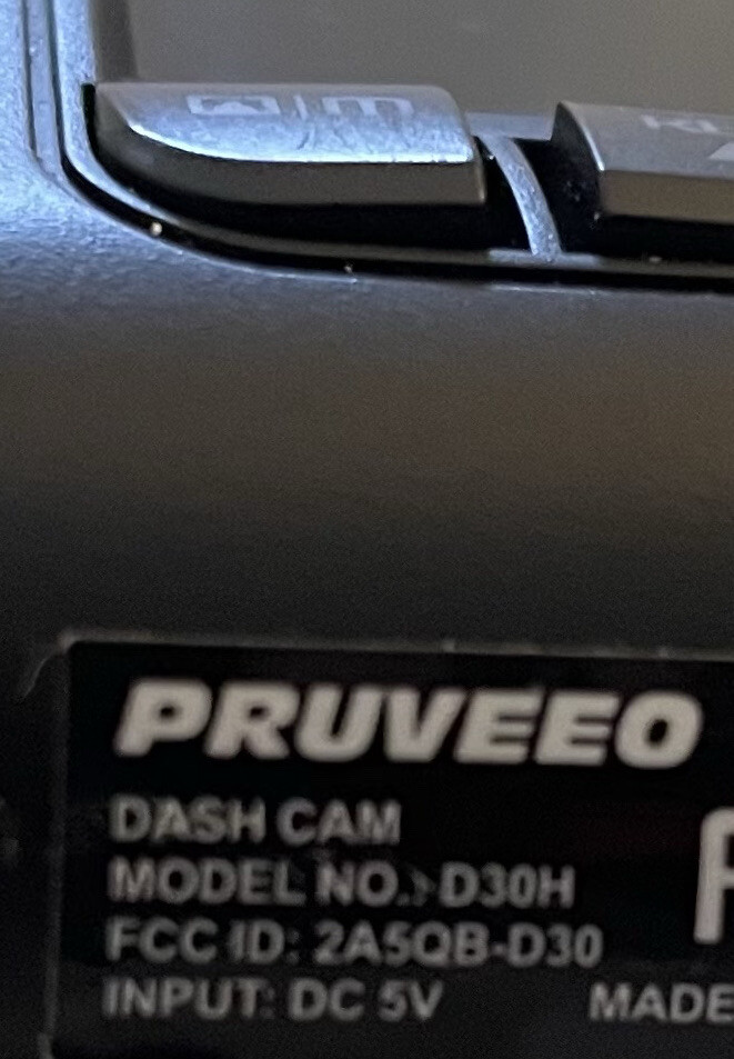 Dual Dash Cam No Accessories