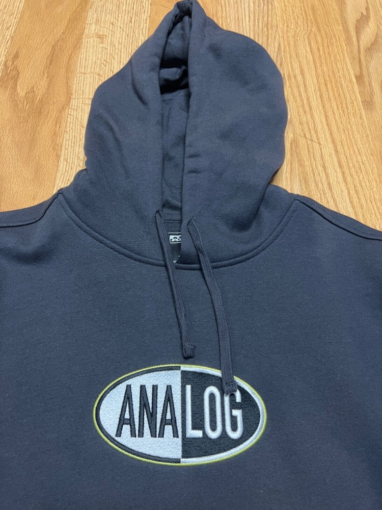 Analog Crux Pullover Hoodie Phantom sz Medium Burton Snowboards