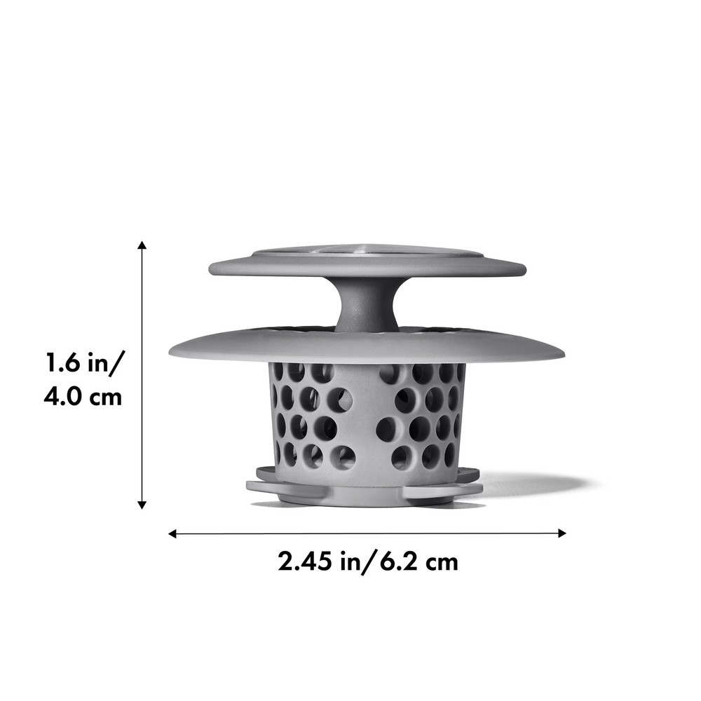 OXO SoftWorks Hair Catch Drain Protector